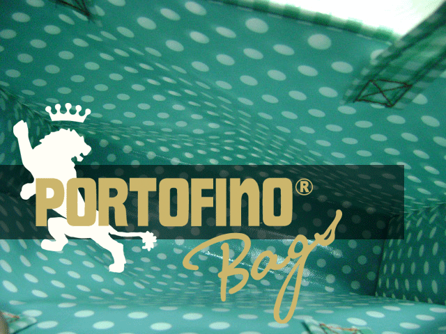Doppelt bedruckte Portofino Bags